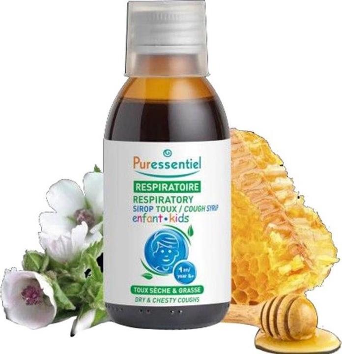 Immagine prodotto Puressentiel Sciroppo per la tosse respiratoria per bambini, 140 ml (1 Pezzo/i)