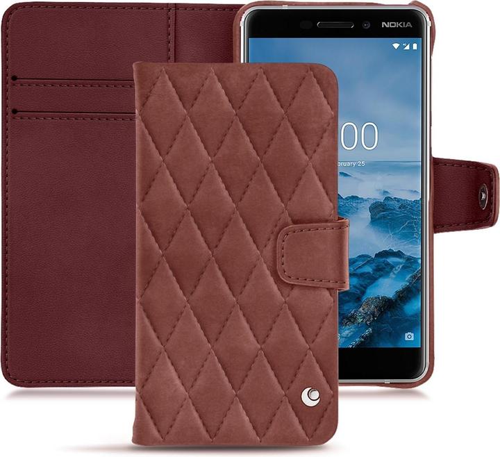 Produktbild Noreve Lederschutzhülle Wallet (Nokia 6 (2018))