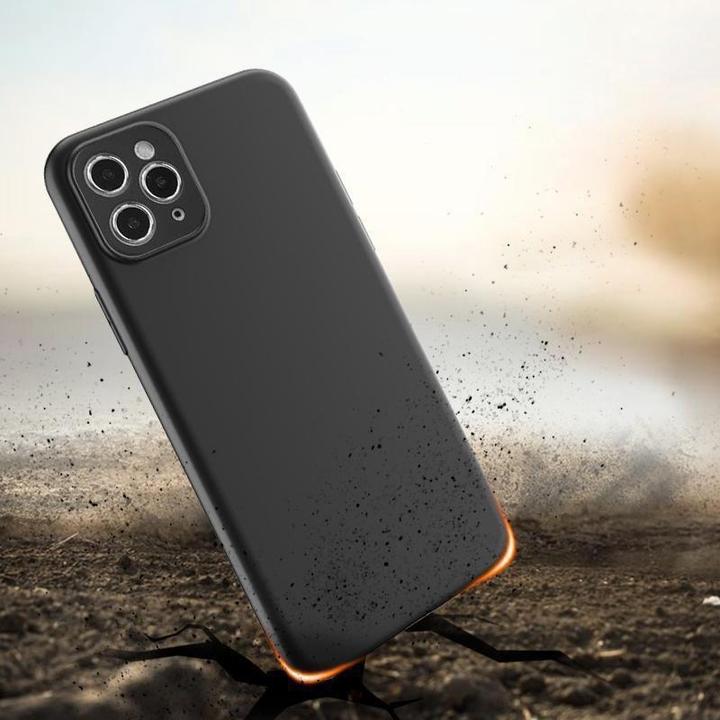 Productafbeelding Hurtel Motorola Moto G53 Softcase siliconen hoesje - zwart (Motorola Moto G53)