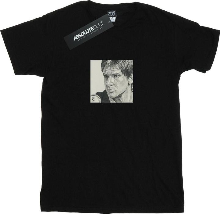 Star Wars Han Solo Drawing TShirt (3XL)
