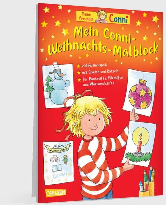 Produktbild Conni Weihnachts-Malblock