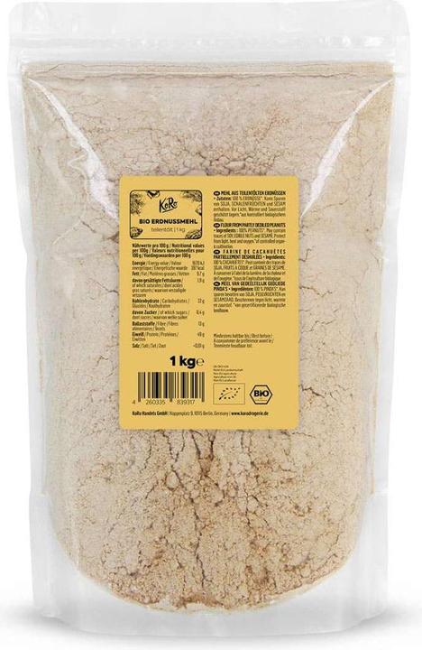 Produktbild KoRo Bio Erdnussmehl teilentölt (1000 g)