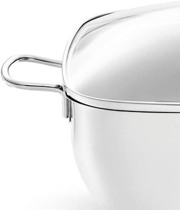 Produktbild Fissler Secural® Bräter 28cm eckig mit Glas (28 cm, Bräter + Schmortopf, Edelstahl)