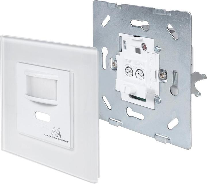 Actual product image Maclean MCE240 MCE240 Wall Motion Detector for IR with an Electrical Junction Box (9 m)