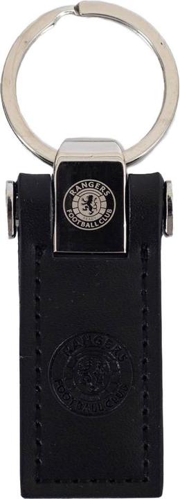 Actual product image Rangers FC Crest Leather Keyring