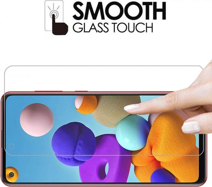 Image du produit Screenguard Samsung Galaxy A21s Protection en verre blindé Case Friendly Design (1 pièce(s), Samsung Galaxy A21s)