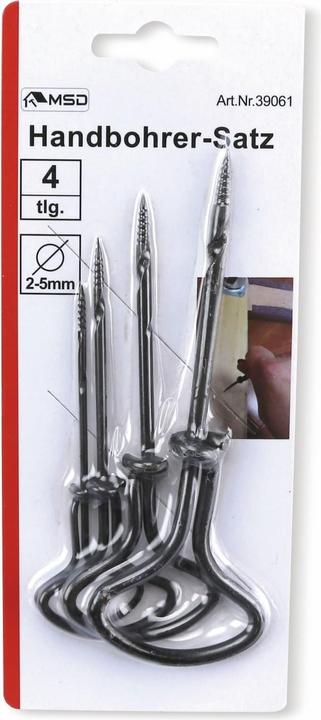 Produktbild Eneroid Handbohrer Set, 4-teilig