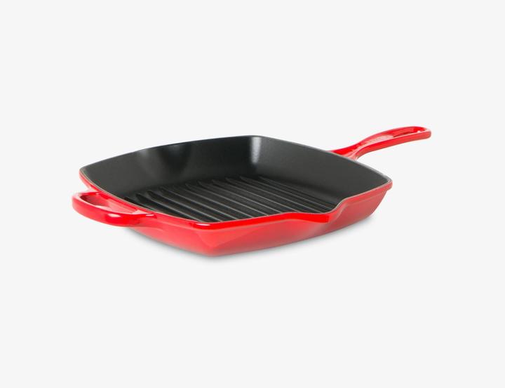 Actual product image Le Creuset Signature (26 cm, Grill pan, Cast iron)