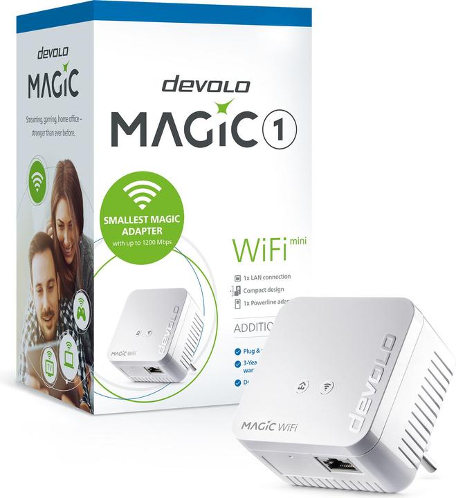 Actual product image Devolo Magic 1 WiFi mini (1200 Mbit/s)