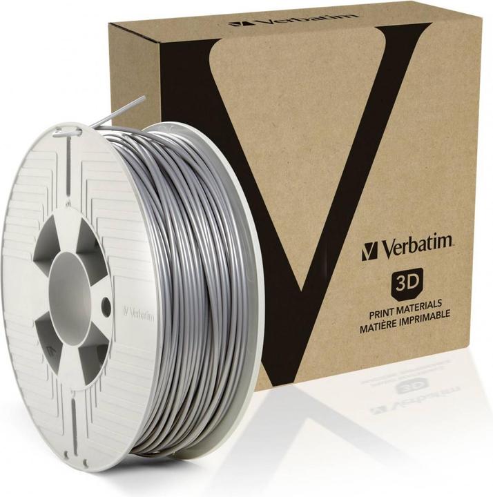Actual product image Verbatim PLA filament (PLA, 2.85 mm, 1000 g, Silver)
