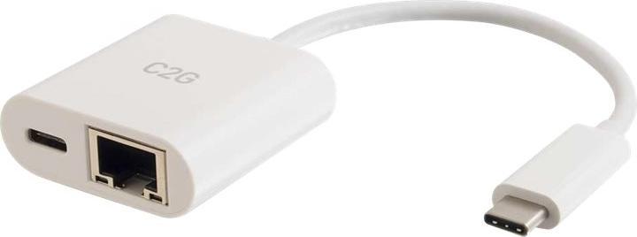 Produktbild C2G 82407 Schnittstellen-Hub USB 3.2 Gen 1 (3.1 Gen 1) Type-C (RJ45 (1x))
