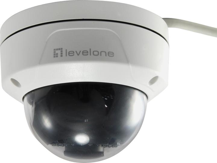 Produktbild LevelOne IPCam FCS-3402 Dome In 2MP H.265 IR6,5W PoE (1920 x 1080 Pixels)