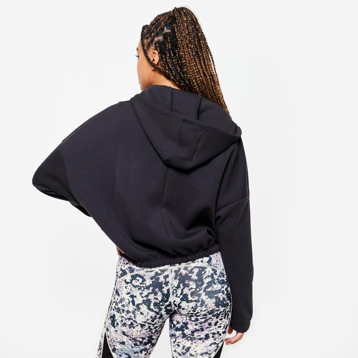 Immagine prodotto Domyos Giacca con cappuccio da donna - nero (L)