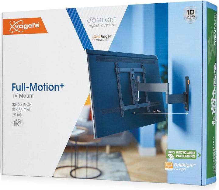 Actual product image Vogels TVM 3445 (Wall, 65", 25 kg)