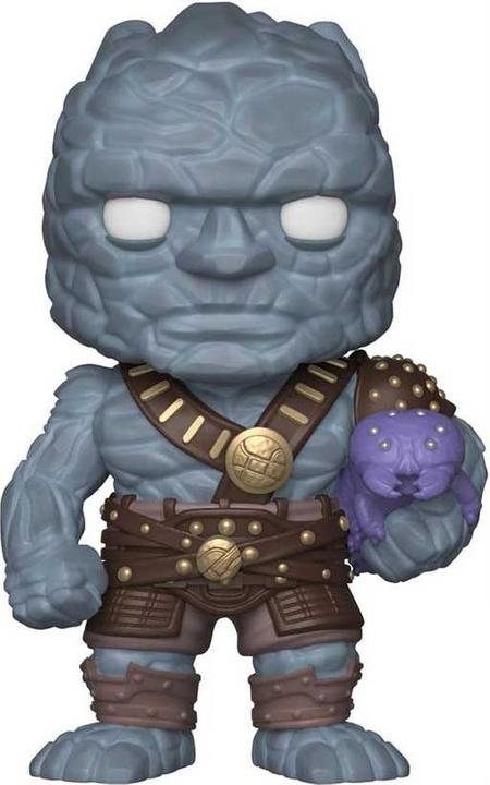 Actual product image Funko Marvel - Thor Ragnarok "Korg with Miek - Exclusive" POP! TV Vinyl Figure