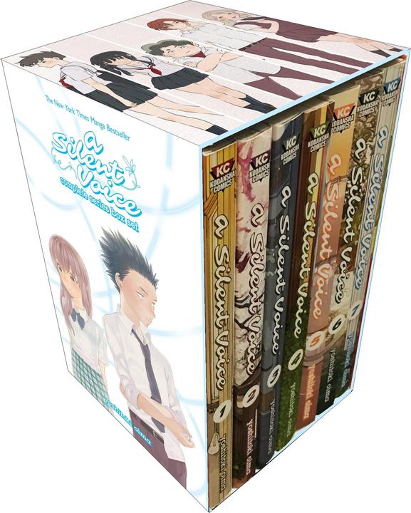 Actual product image A Silent Voice Complete Series Box Set (English, Yoshitoki Oima, 2017)