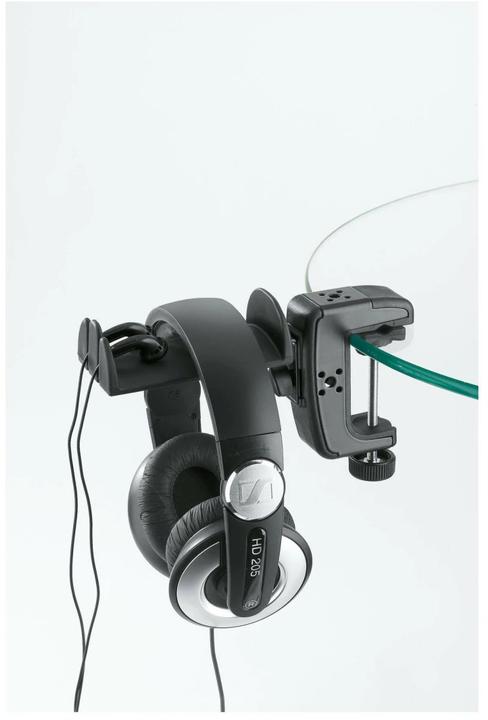 Actual product image K&M Headphone holder with table clamp 16085