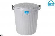 Actual product image Kety Waste bin with lid (43 l)