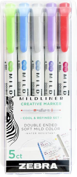 Produktbild Zebra Leuchtstift (Mehrfarbig, 5 x)