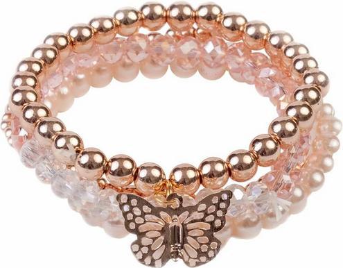 Great Pretenders Creative Education 84085 Armband Set Blush Crush (4 cm)