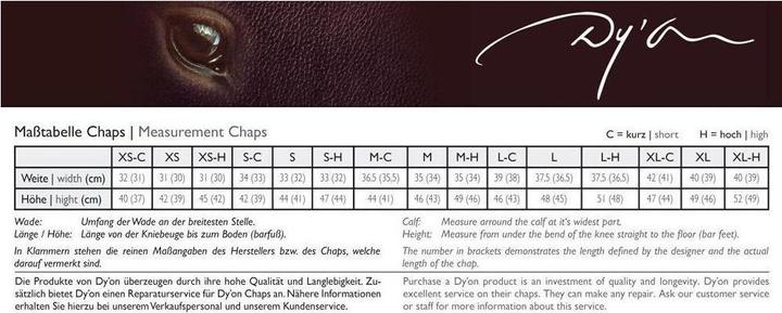 Produktbild Dy'on Chaps Comfort (S)