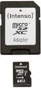 Actual product image Intenso UHS-I Premium (64 GB, microSDXC, U1, UHS-I)