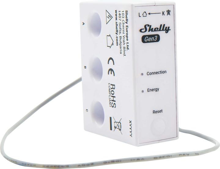 Actual product image Shelly 3EM-63T Gen3
