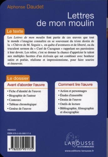 Produktbild Lettres de mon moulin (Französisch, Daudet Alphonse, 2018)