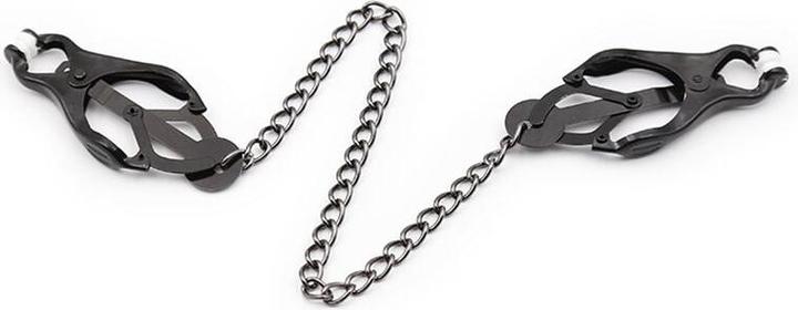 Actual product image Ohmama Dark Chain Japanese Nipple Clamps