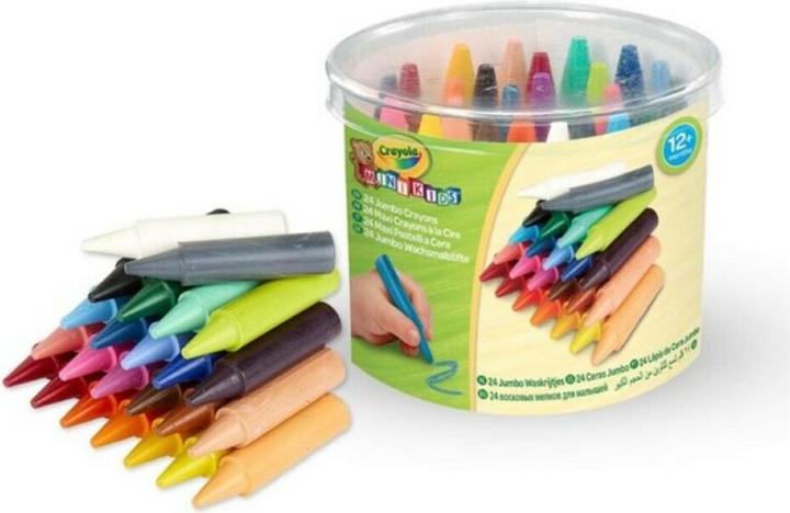 Produktbild Crayola Mini Kids - Dick Wachsmalstifte (Multi, 24 x)