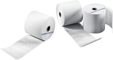 Produktbild Soennecken Thermorollen 57mm/40m/12mm 58d Druck SEPA-Text Packung 5 Rollen
