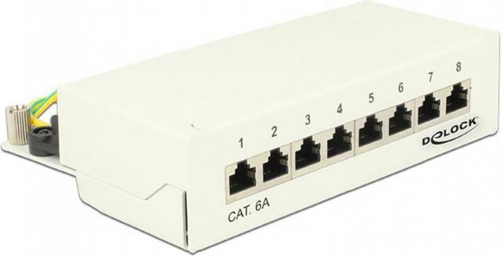 Immagine prodotto Delock Pannello patch da tavolo a 8 porte Cat.6A