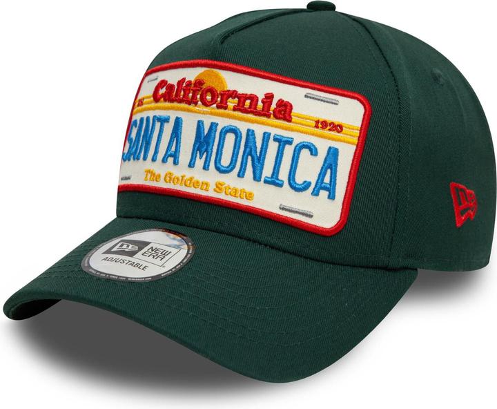 Actual product image New Era E-Frame Snapback Cap - PLATE Santa Monica (One size)