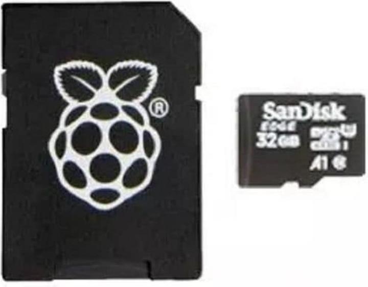 Raspberry Pi Official micro SD Card With Noobs (Operating System) for 4 - 32GB