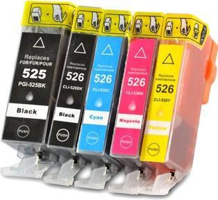 Immagine prodotto Hermex Cartuccia d'inchiostro compatibile per Canon PIXMA MG6150 (M, PGBK, C, Y, FC)