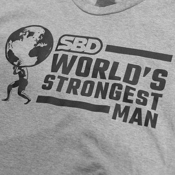 Actual product image SBD World’s Strongest Man T-Shirt (XS)