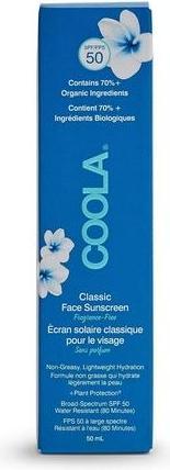 Actual product image Coola Suncare Classic Lotion Fragrance Free (Sun cream face, SPF 50, 50 ml, 50 g)