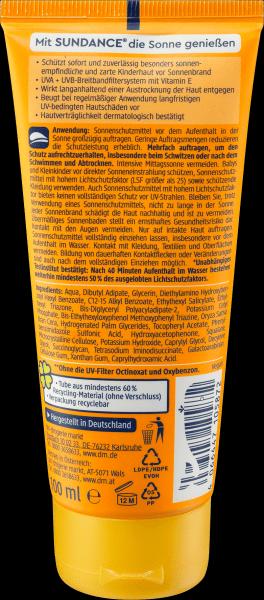 Immagine prodotto dm Sundance Bambini (Crema solare viso, SPF 50, 100 ml)
