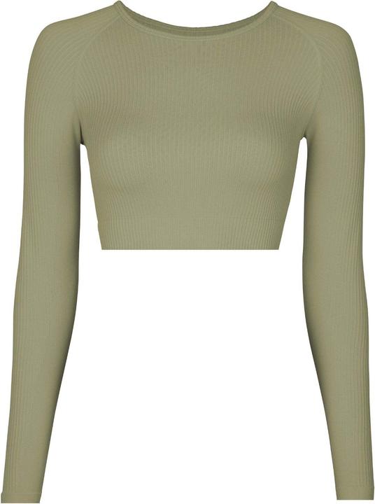 Snocks Geripptes Sportshirt langarm Damen (L)