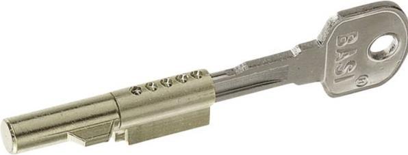 Actual product image BASI 9000-1200 SS 12 Keyhole lock Key lock