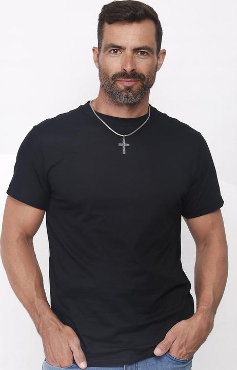 Actual product image Kuzzoi Cross (925 silver, 50 cm)