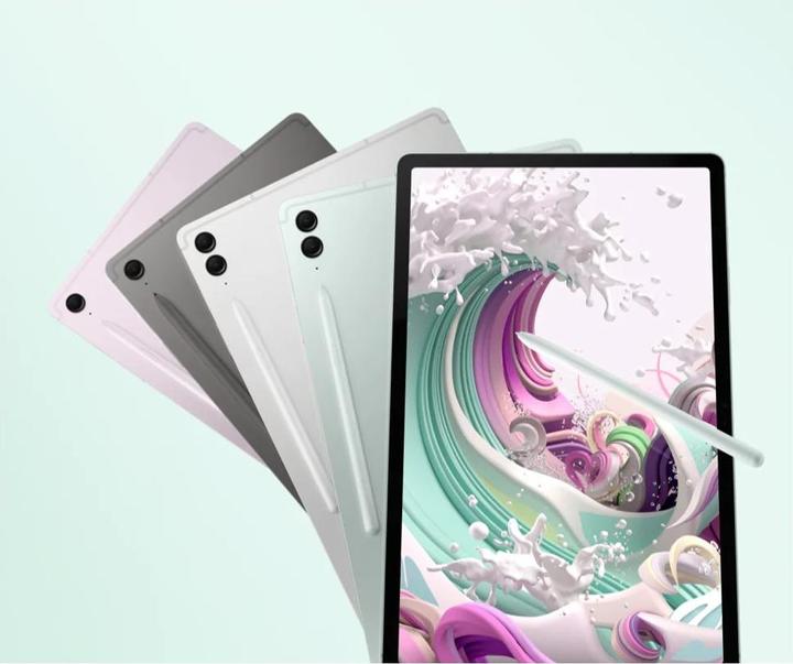 Telekom Samsung Galaxy Tab S9 FE 5G 128GB gris EE (5G, 10.90", 128 Go, Grey)