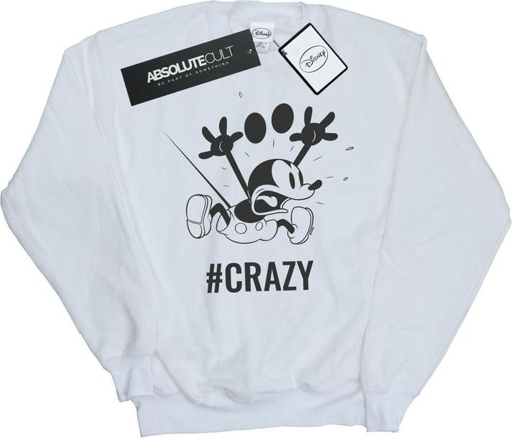 Disney Mickey Mouse #Crazy Sweatshirt Jungen