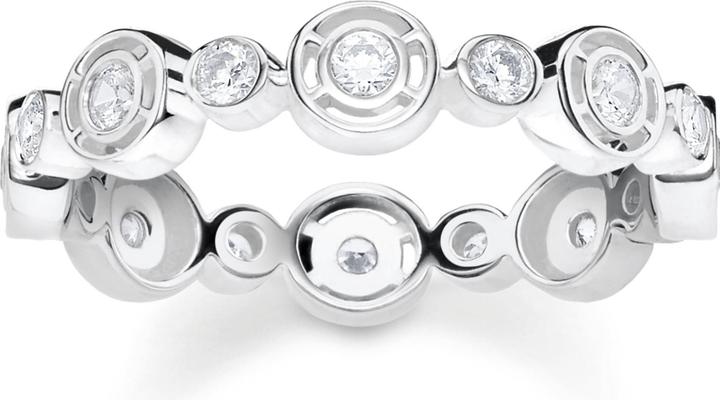 Produktbild Thomas Sabo Ring mit weissen Steinen silber (52, 925 Silber)