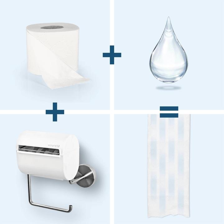 Produktbild Bideo Toilettenpapierhalterung mit Befeuchter