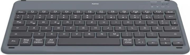 Actual product image Hama Bluetooth® keyboard Travel 500 for tablets 7-11, case, black, QWERTZ DE (00125137) (DE)