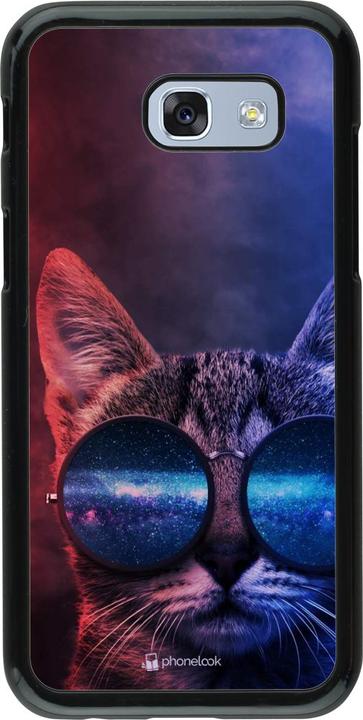 Actual product image PhoneLook Cover Red Blue Cat Glasses (Samsung Galaxy A5 (2017))