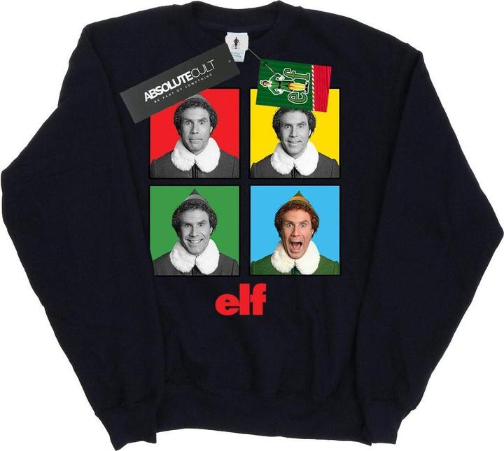 Elf Four Faces Sweatshirt Jungen