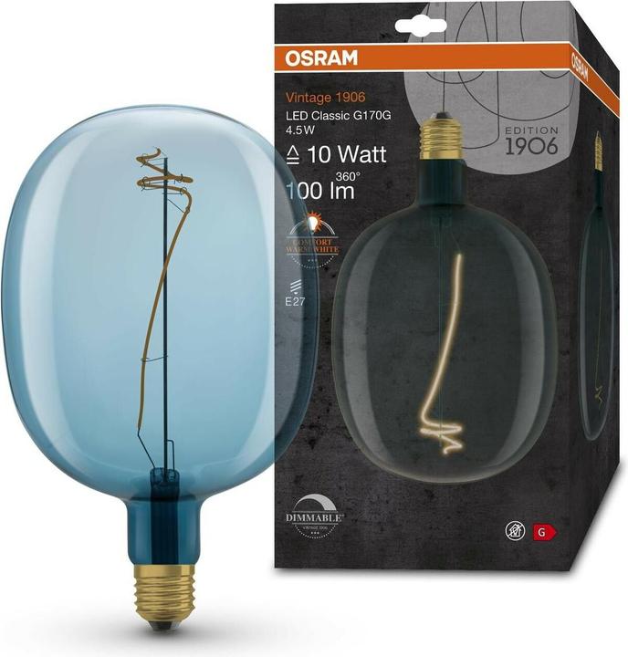 Osram Vintage 1906 (E27, 4.50 W, 100 lm, 1 x, G)