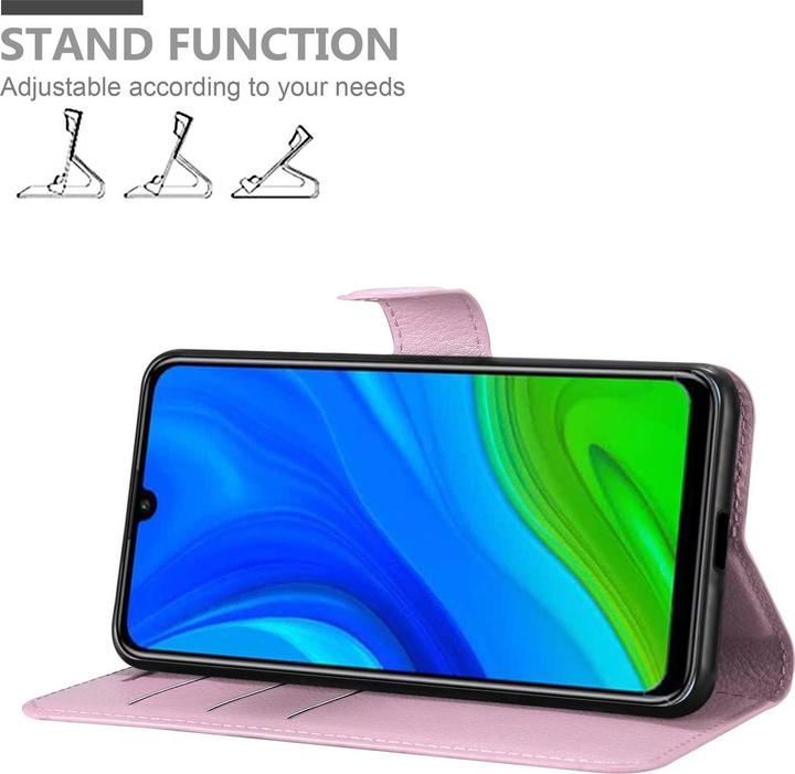 Actual product image Cadorabo Book with stand function cover (Huawei P Smart (2020))